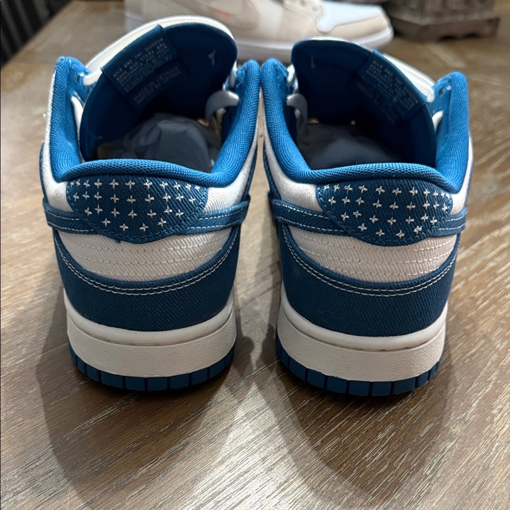 Nike Blue and White Athletic Shoes - Picture 4 of 6